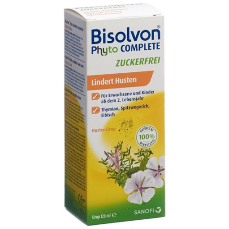 Bisolvon Phyto Komple şekersiz öksürük şurubu Fl 120 ml