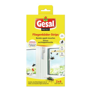 Gesal PROTECT fly bait strips 2 x 6 pcs