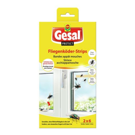 Gesal PROTECT шыбынға арналған жем жолақтары 2 x 6 дана