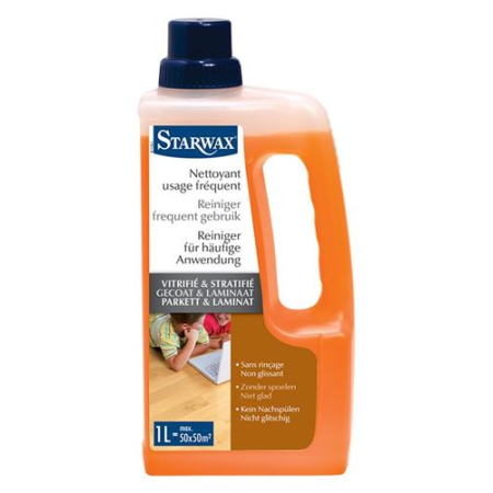 Starwax cleaner for frequent use parquet & laminate fl