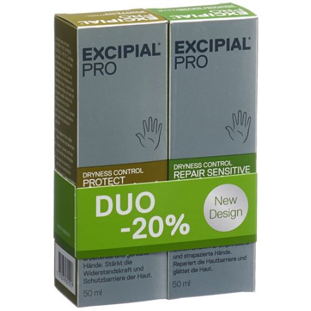 Excipial Pro Dryness Protect / Repair Duo 2 x 50 ml