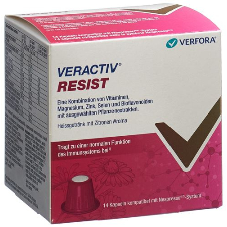 Veractiv ធន់នឹង nespresso capsules 14 បំណែក