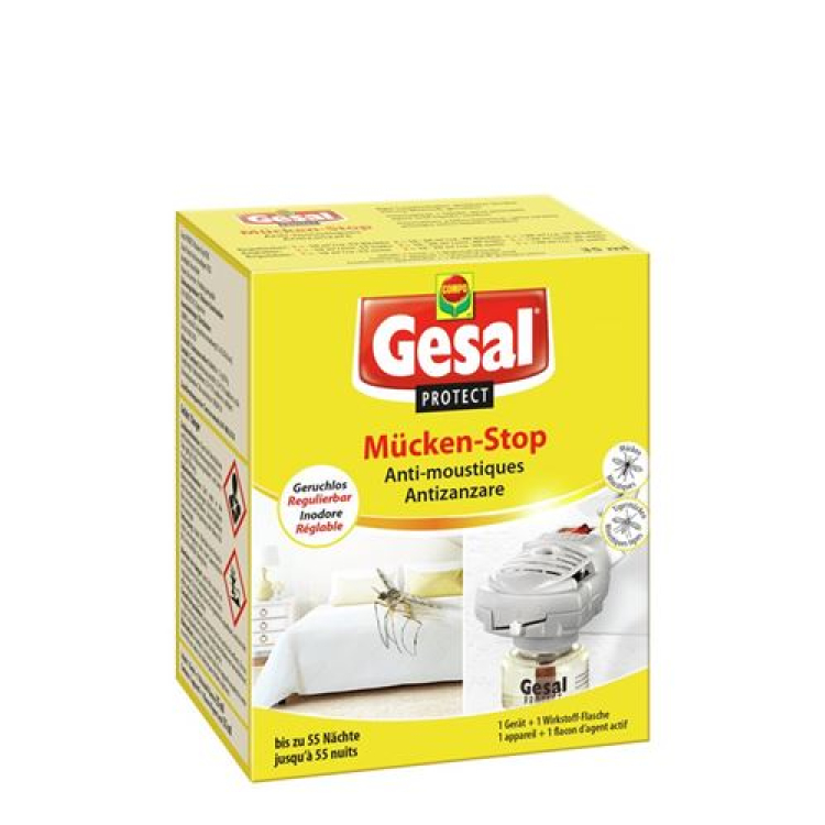 Gesal PROTECT myggstopp Verdunster + 35ml