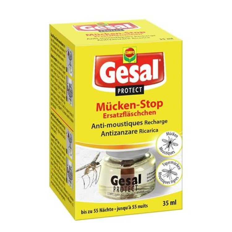 Gesal PROTECT մոծակների կանգառի լիցքավորում 35 մլ