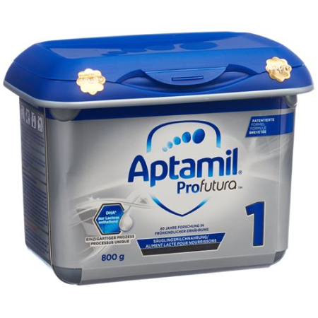 Milupa Aptamil 1 Profutura כספת החלב החלב 800 גרם