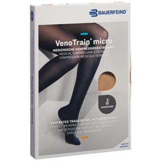 VenoTrain MICRO A-G KKL2 normal S / long open toe cream adhesive tape tufts 1 pair