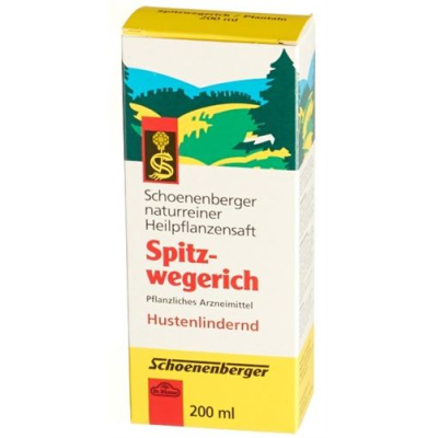 Schönberger babka lancetowata medicinal sap fl 200 ml