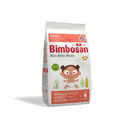 Bimbosan органичен ориз на прах пълнител 400 гр