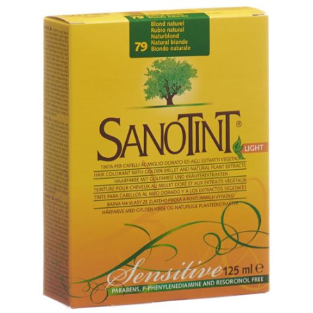 Sanotint Sensitive Light Hair Color 79 בלונד טבעי