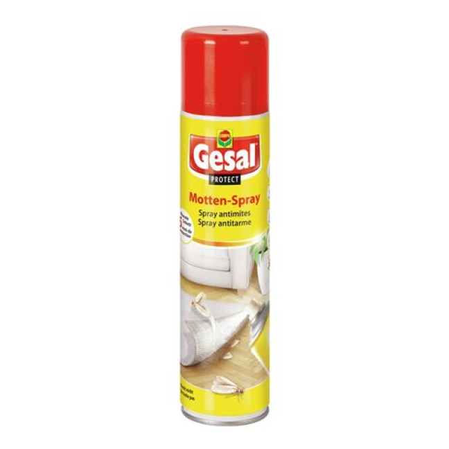 Gesal Protect Moth Spray 400ml - Insecticide and Body Care Product