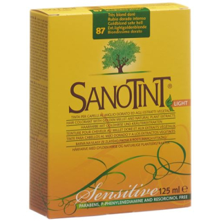 Sanotint Sensitive Ашық шаш түсі 87 алтын аққұба өте ашық