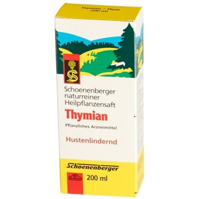 Schoenberger thyme medicinal sap fl 200 մլ