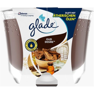 Glade Premium Scented Candle Oud Desiree Glass 224 g