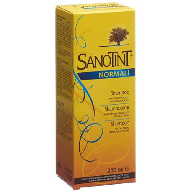 Sanotint Shampoo Normal Hair pH 6 200 ml