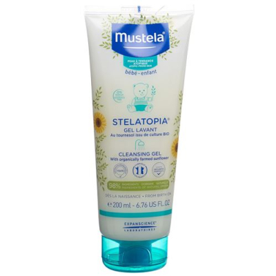 Mustela stelatopia cleansing gel prone to atopy skin 200ml