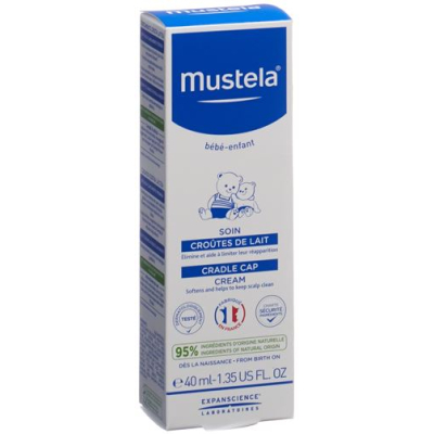 Mustela Cradle қақпағы күтімі 40 мл