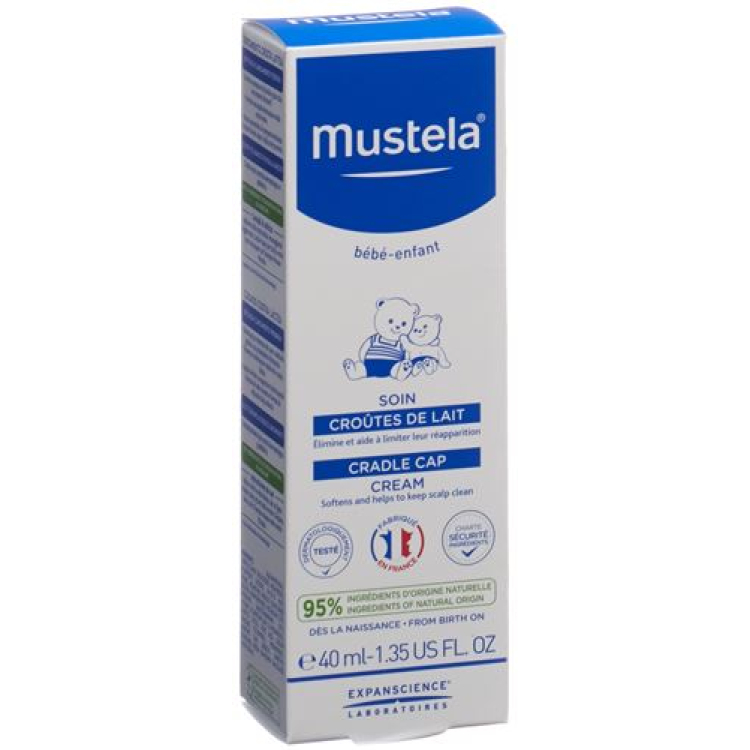 Mustela Cradle cap care 40мл