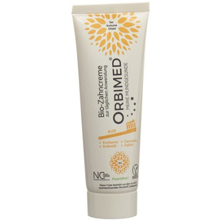 ORBIMED toothpaste PUR fluoride-free Tb 75 ml