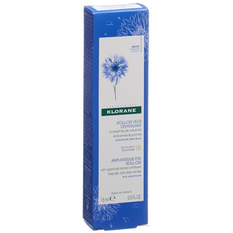 Klorane Bleuet 滚珠浮肿霜 15ml