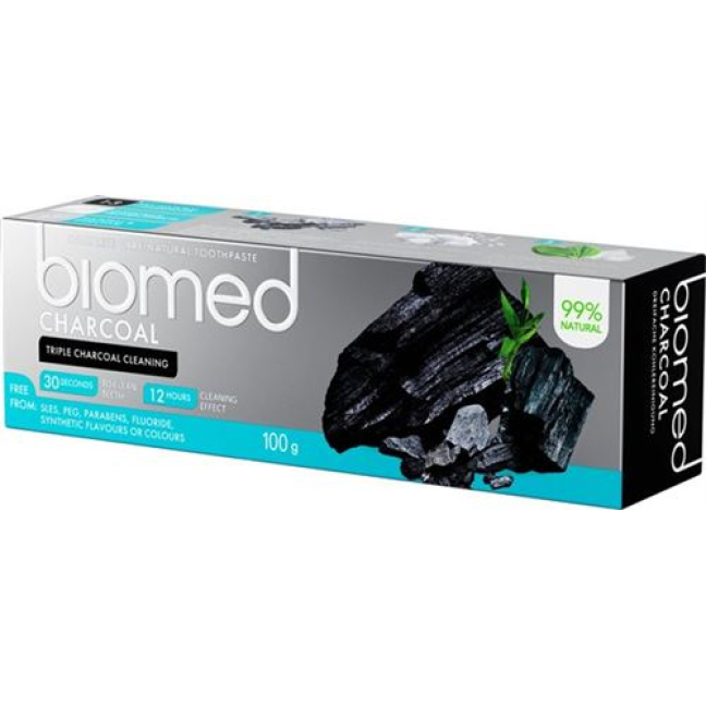 SPLAT Biomed Charcoal toothpaste Tb 100 g