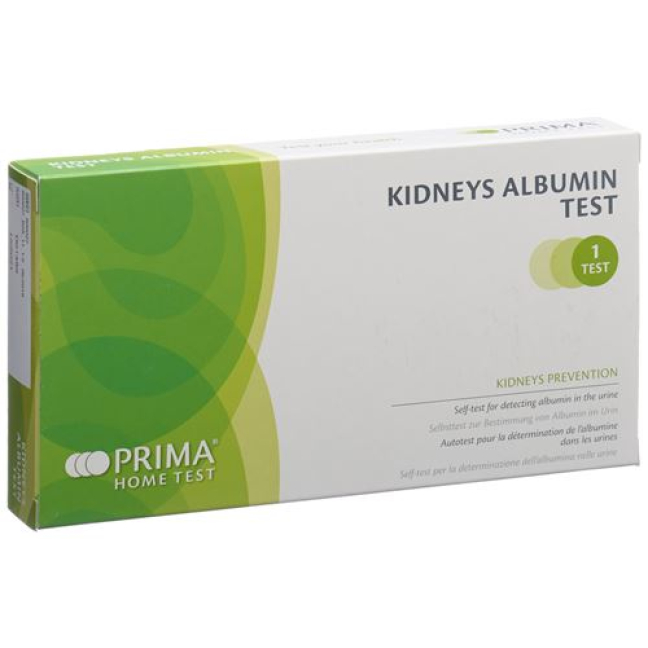 PRIMA HOME TEST Kidneys albumin test