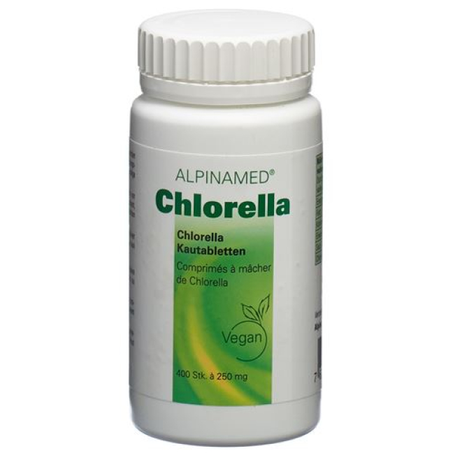 АЛЬПІНАМЕД Chlorella Tabl 250 мг Ds 400 шт