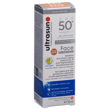 Ultrasun Face anti-pigmentering SPF50 + Honung 50 ml