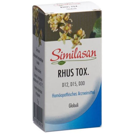 Buy SIMILASAN Rhus tox Glob D12/D15/D30 15g Online