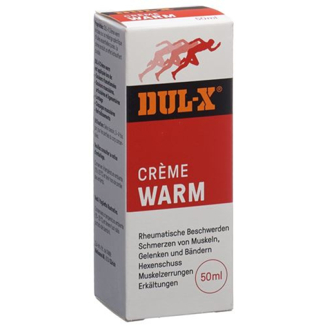 DUL-X Cream Hot for Joint and Muscle Pain