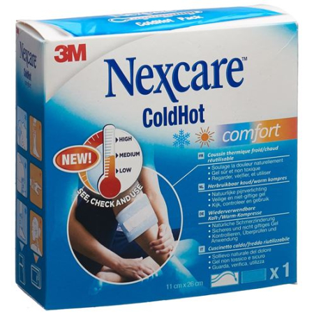 3M Nexcare ColdHot Therapy Pack Gel Comfort Thermoindicator 26x1
