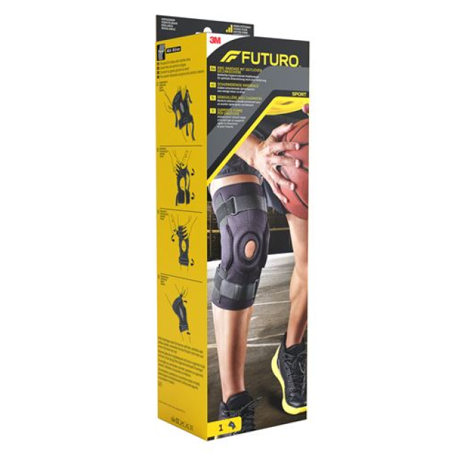 3M Futuro 膝盖绷带带侧向关节导轨适应性强