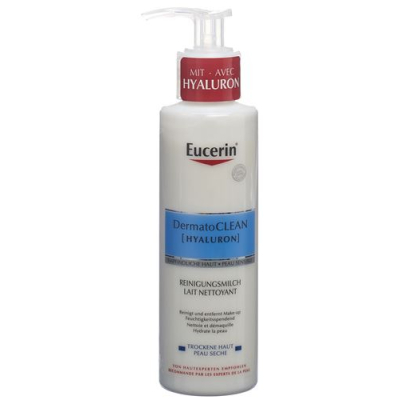 Eucerin dermatoclean חלב ניקוי בעדינות fl 200 מ"ל