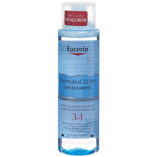 Eucerin dermatoclean 3 в 1 почистващ флуид mizellen technologie big size fl 400 ml