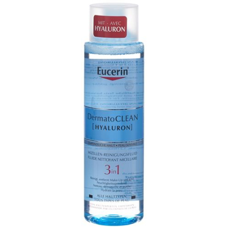 Eucerin Dermatoclean 3 u 1 tekućina za čišćenje Mizellen Technologie Big Size Fl 400 ml