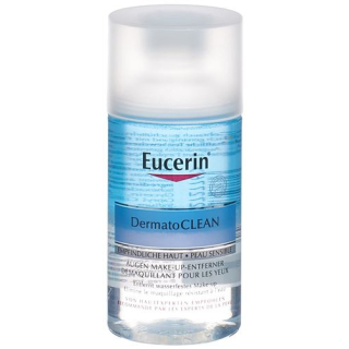 Eucerin dermatoclean 2 phase tẩy trang vùng mắt fl 125 ml