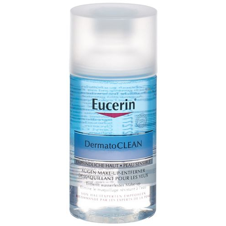 Средство для снятия макияжа с глаз Eucerin Dermatoclean 2 фазы 125 мл