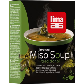 Lima Miso Sopa Instantánea 4 x 10 g