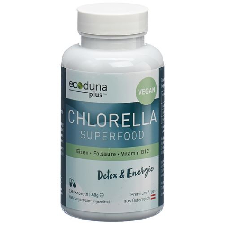 ecoduna plus Chlorella Kaps Ds 120 pcs