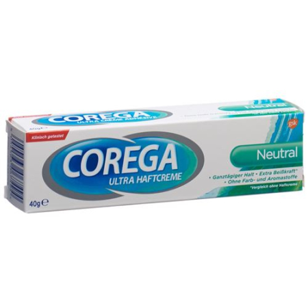 Corega Ultra Haftcreme neutral Tb 40 גרם