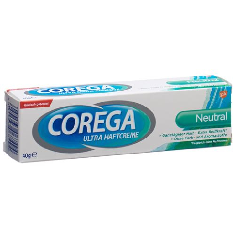 Corega Ultra Haftcreme 中性 Tb 40 克