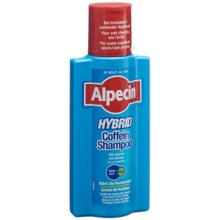 Alpecin कैफीन शैम्पू हाइब्रिड जर्मन / इटैलियन / फ्रेंच Fl 250 मिली