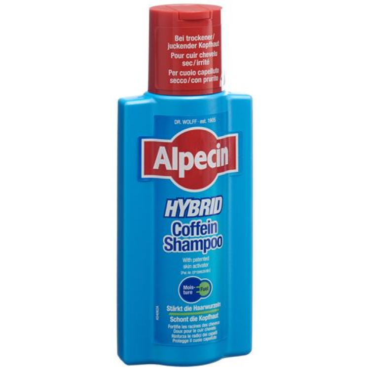 Alpecin Koffeinschampo hybrid tysk / italiensk / fransk Fl 250 ml