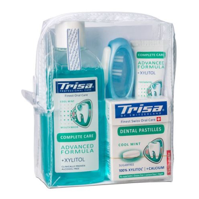 Trisa Travel Set display 12 pieces