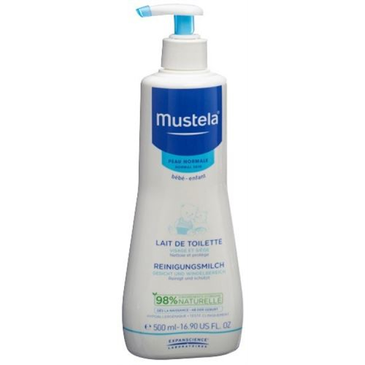 Mustela cleanser normal skin 500ml