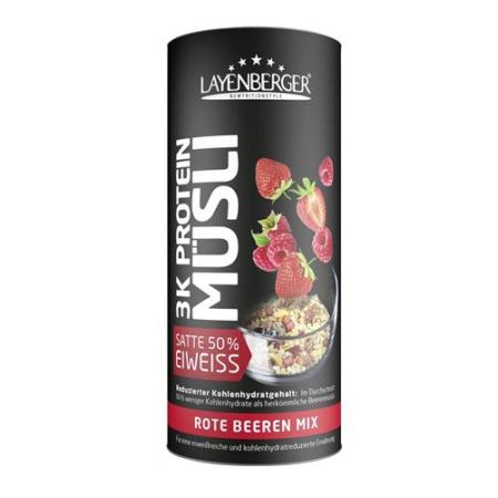 Layenberger 3K protein cereal Red berries Ds 360 g