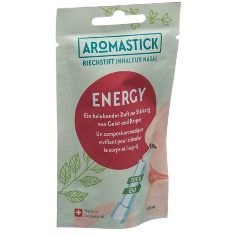 AROMA STICK обонятелна игла 100% Bio Energy bag