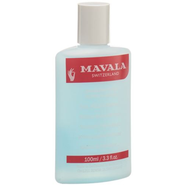 MAVALA Nail Polish Remover Blue Plastic 100 ml