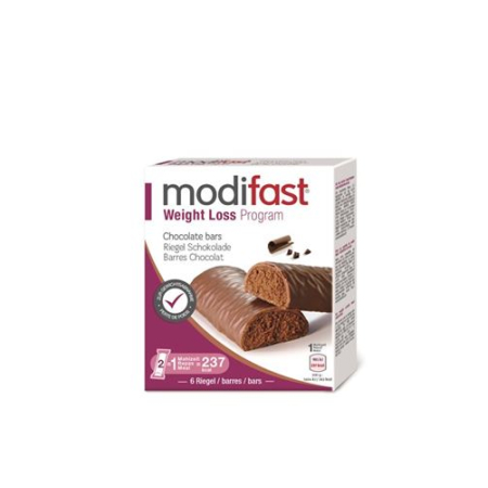 Modifast Program Bar of Chocolate 6 x 31g