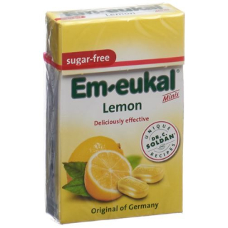 Soldan Em-eukal MINIS lemon sugar free pocket box 40 g