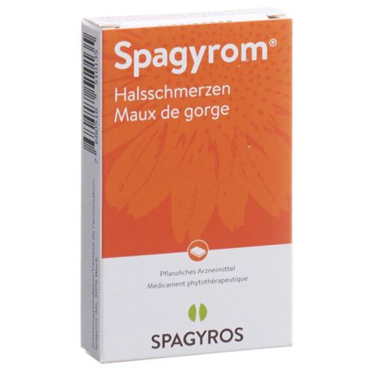 Spagyrom възпалено гърло lozenges 22 бр